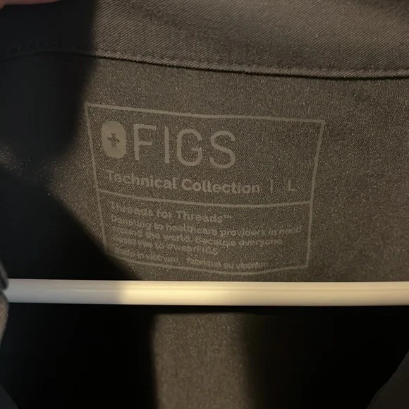 Figs grey Short Sleeve Women's Top Rafael - Picture 2 of 2